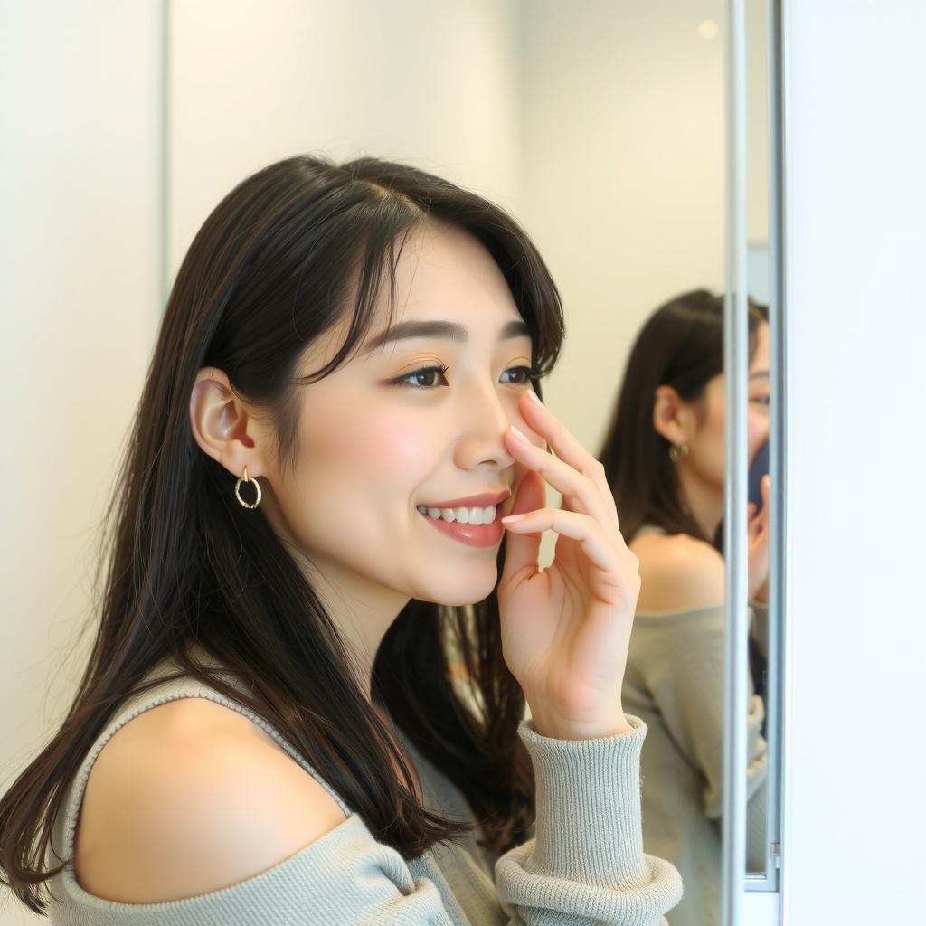 Is there an effect of laminate for protruding mouth Its not at the level of double jaw surgery